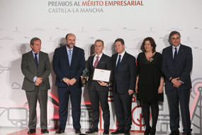 Cojali Entreprise Novatrice aux I Prix du  Mérite des Sociétés de Castilla-La Mancha